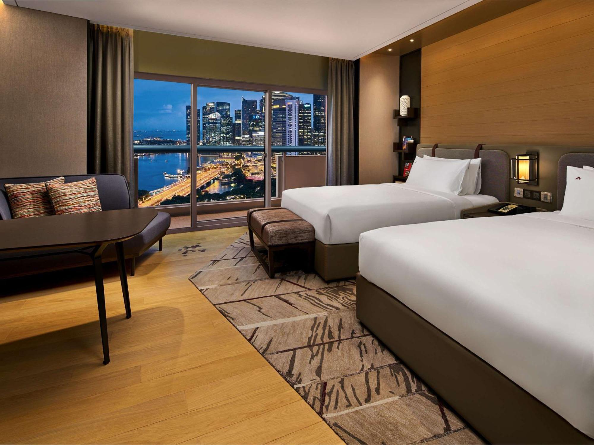Swissotel The Stamford Singapura Exterior foto