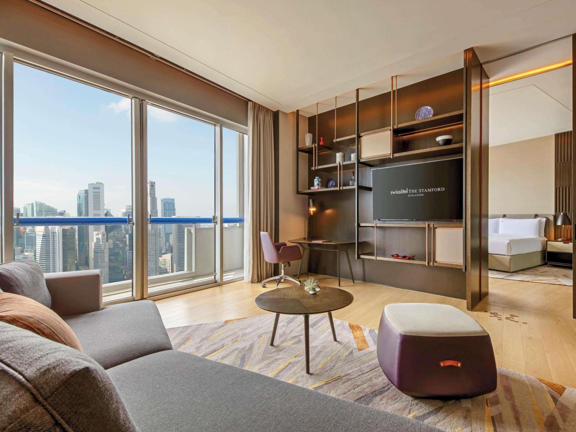 Swissotel The Stamford Singapura Exterior foto