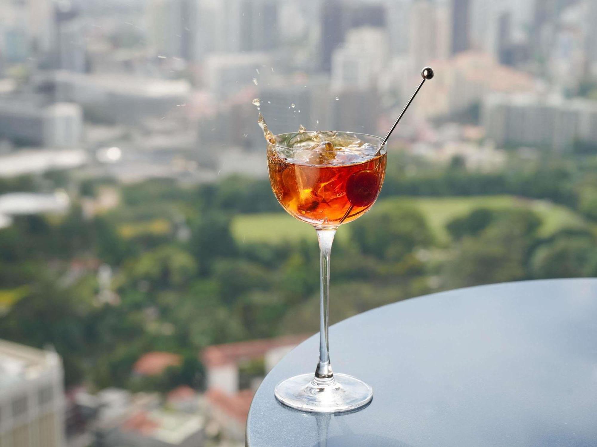 Swissotel The Stamford Singapura Exterior foto
