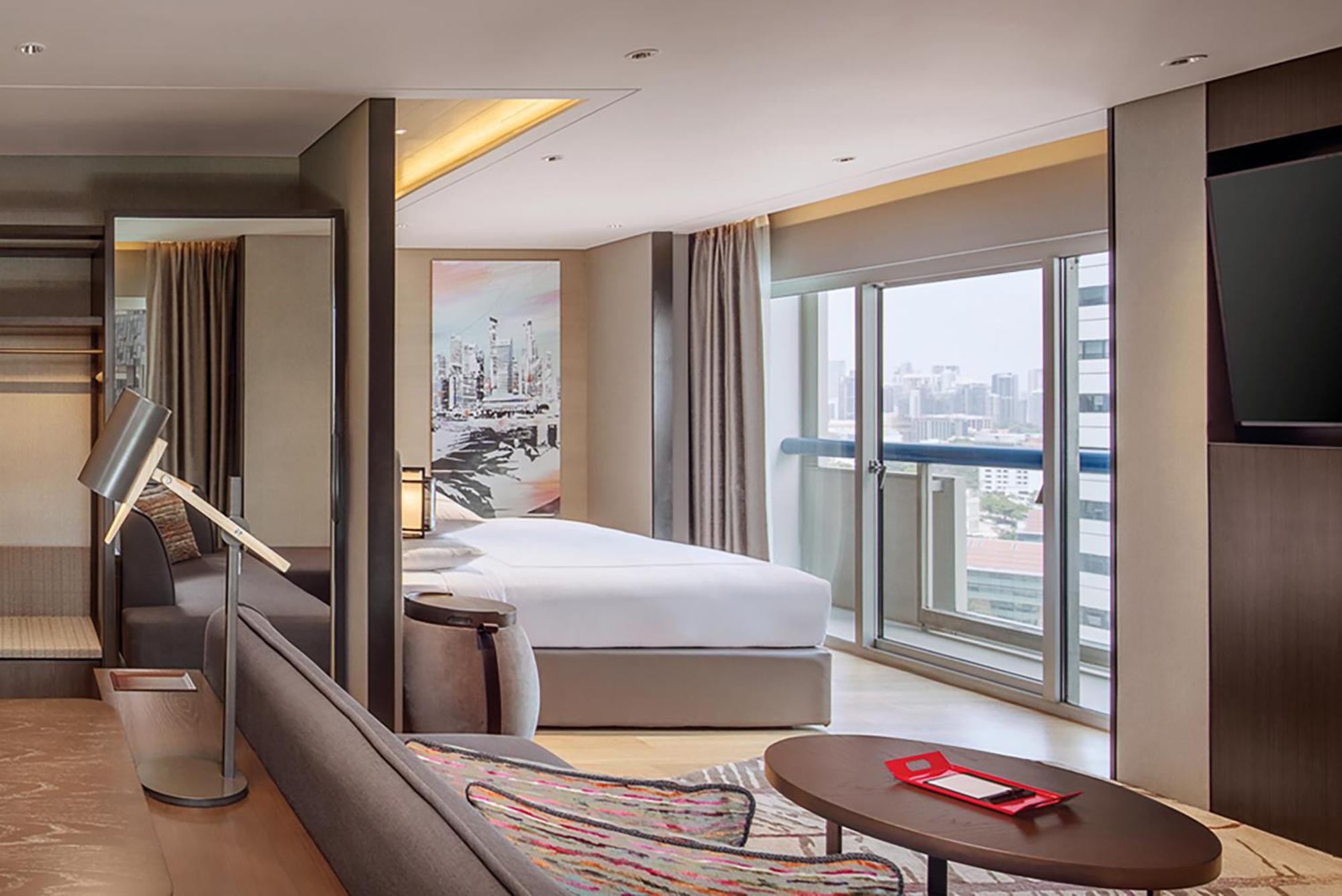 Swissotel The Stamford Singapura Exterior foto